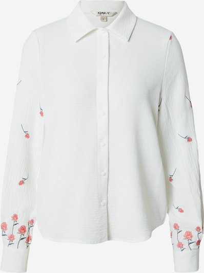 ONLY Pusero 'ONLKRISS' värissä tummanvihreä / lohi / offwhite, Tuotenäkymä