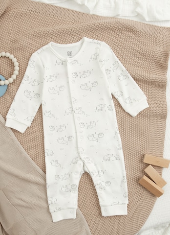 Tutina / body per bambino di COOL CLUB by SMYK in bianco: frontale