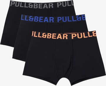 Pull&Bear Bokserishortsit värissä musta: edessä