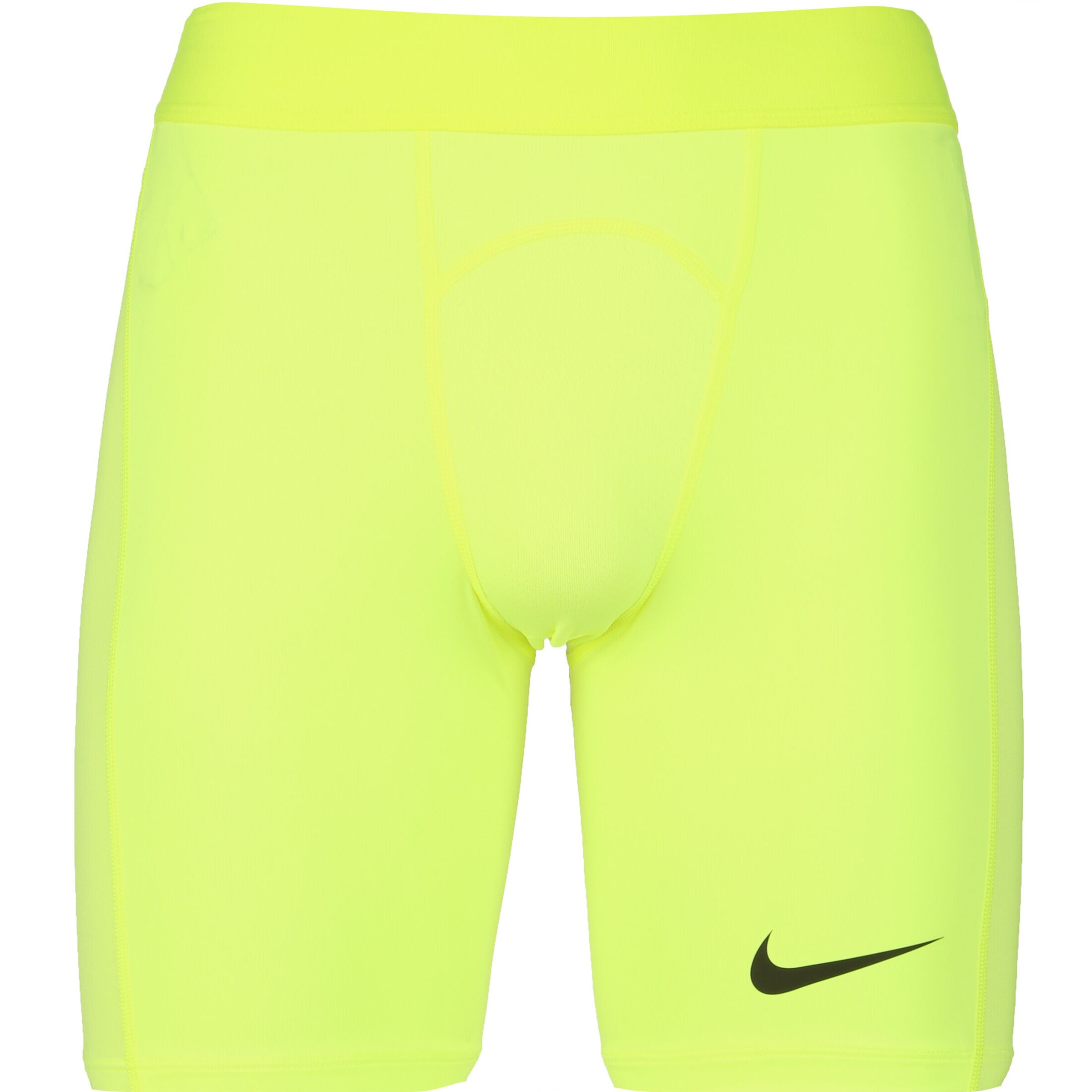NIKE Skinny Sportunterhose 'Strike' in Gelb: Vorderseite