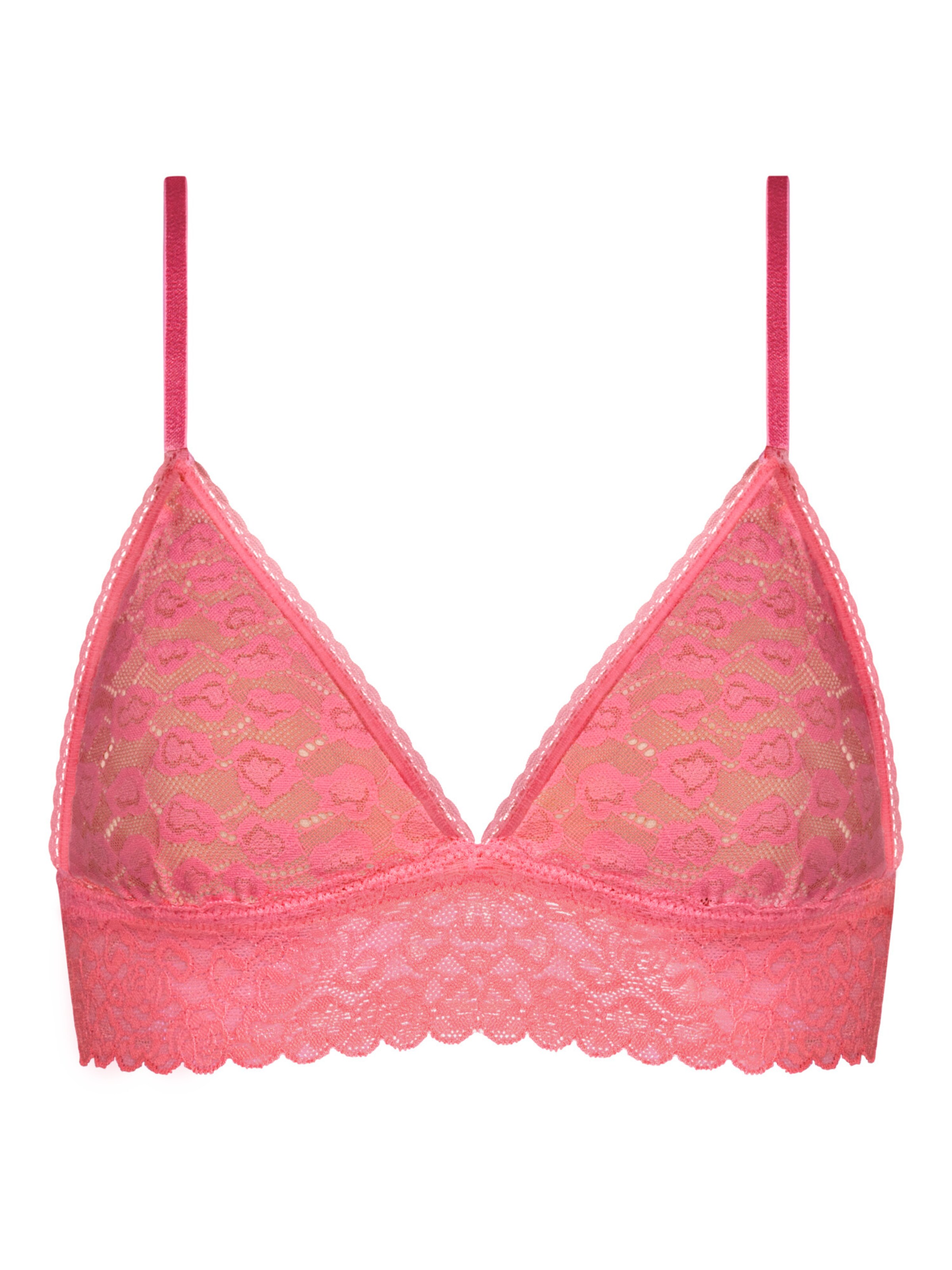 Mey Triangel BH 'Savage Lace' in Pink: Vorderseite
