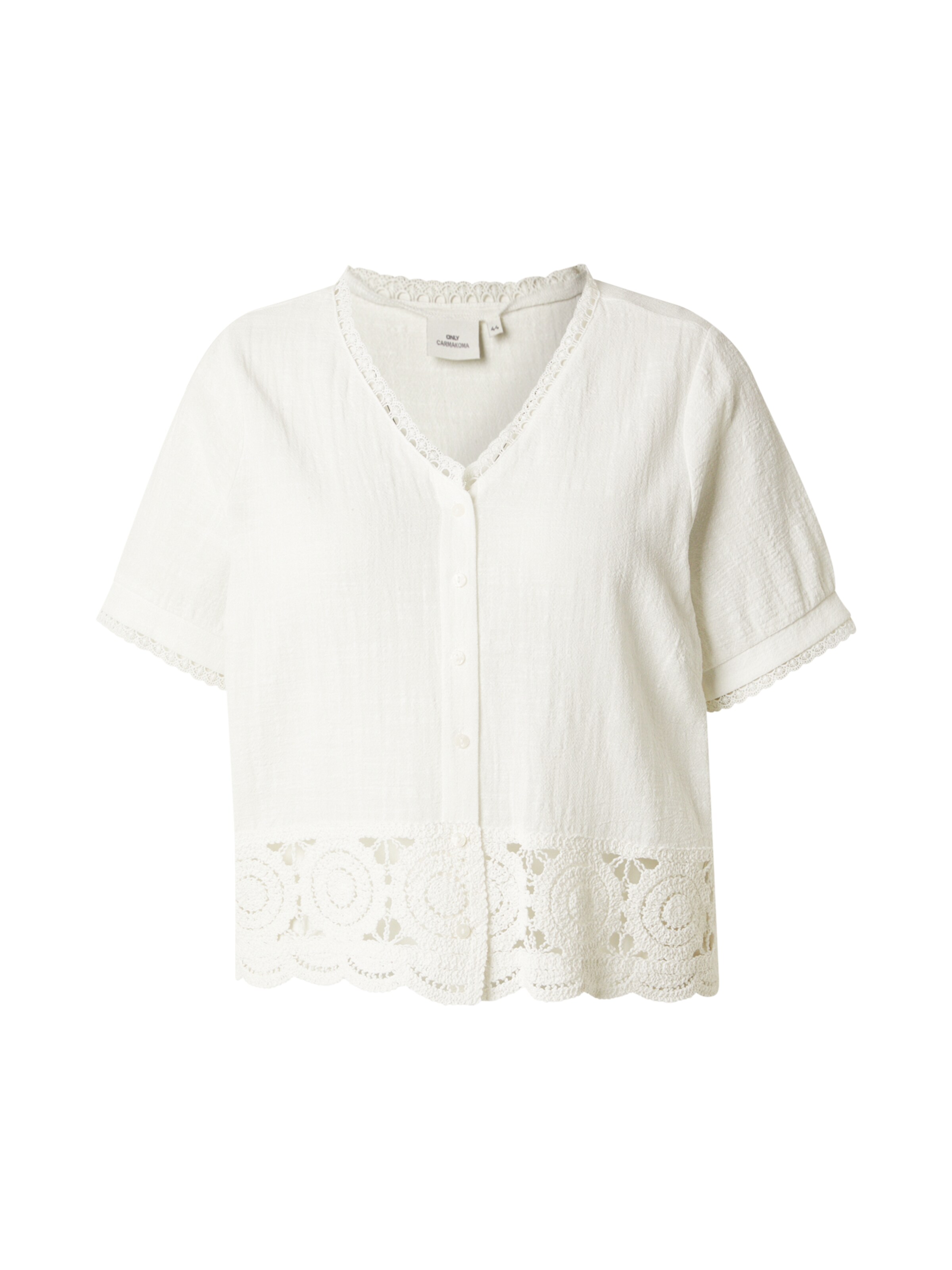 ONLY Carmakoma Blouse 'CARNadia' in White: front