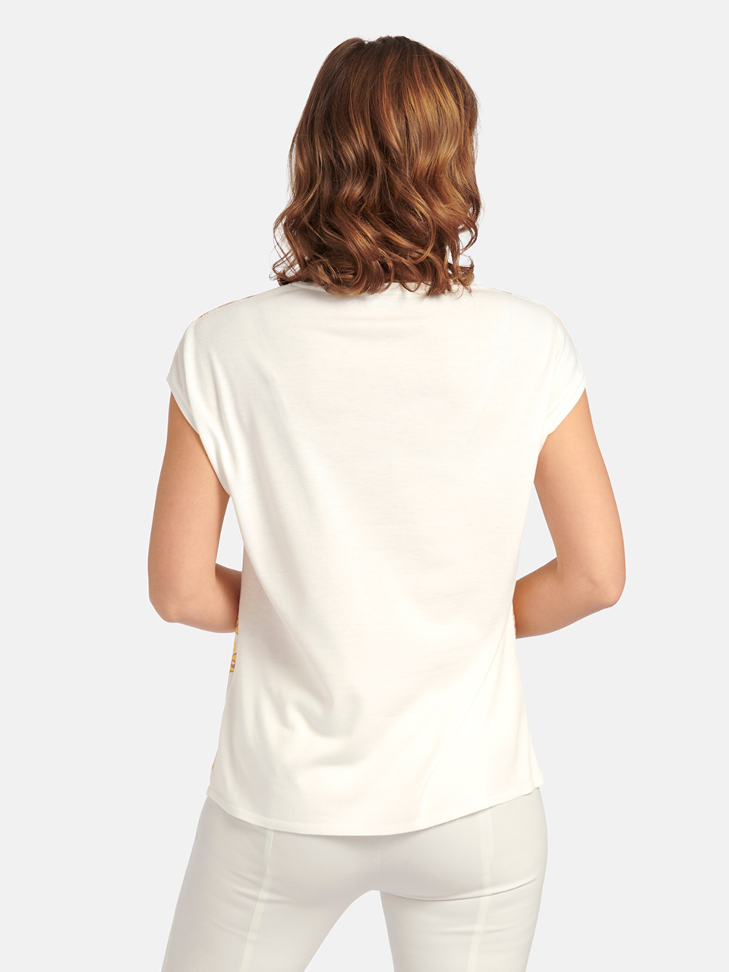 Frauen Große Größen Basler Blusenshirt in Weiß - RN84078 Frauen Große Größen Basler Blusenshirt in Weiß - RN84078