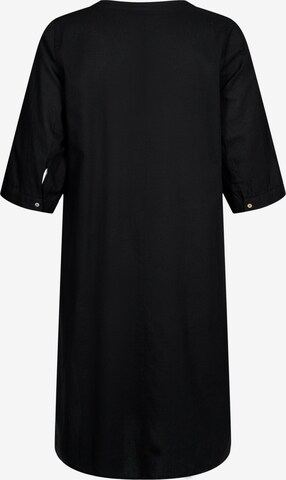 Zizzi Košilové šaty 'VFLEX' – černá
