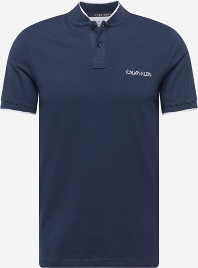 Calvin Klein T-Shirt en bleu marine / blanc, Vue avec produit