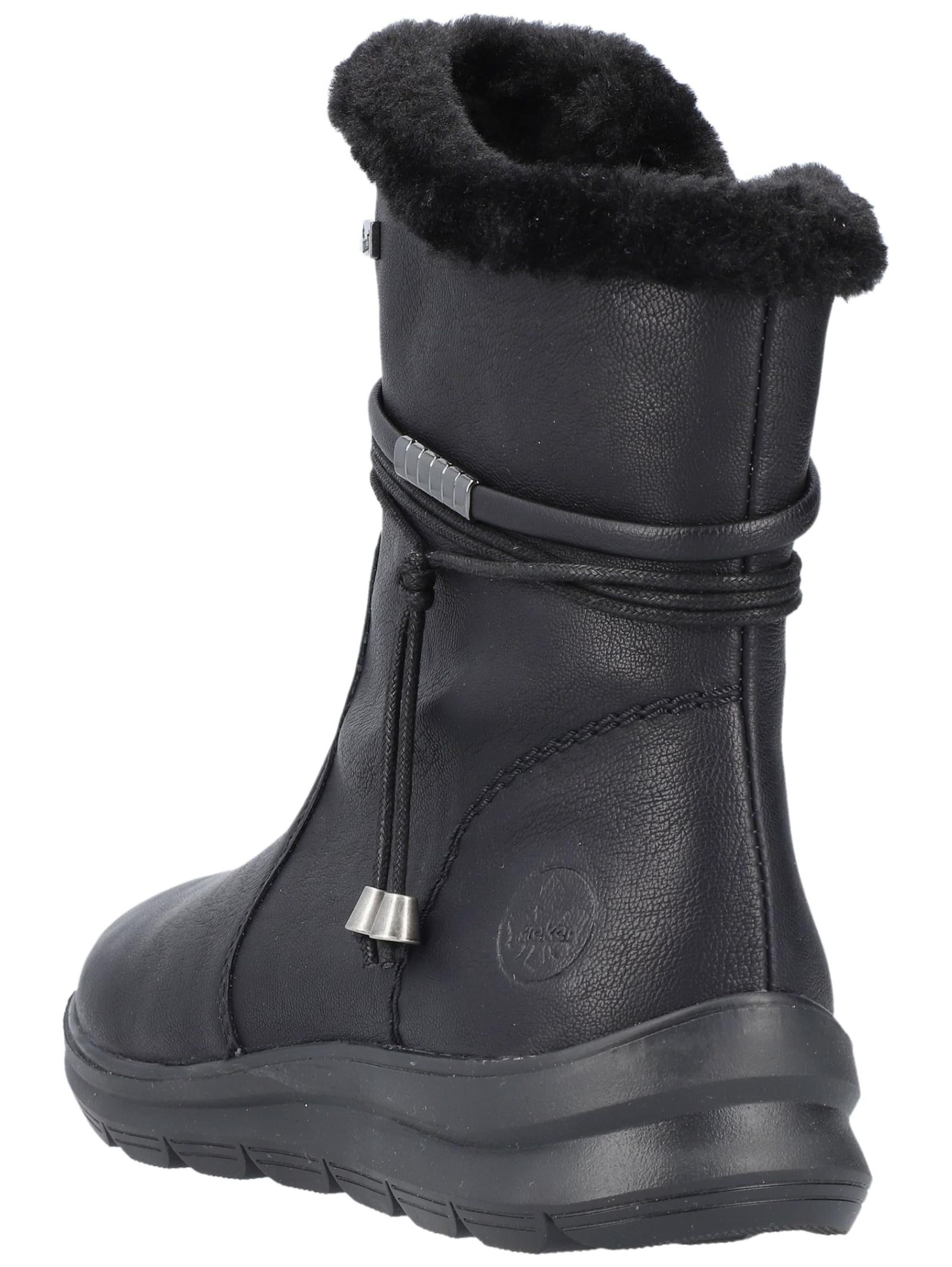 Rieker Enkellaarsjes in Zwart