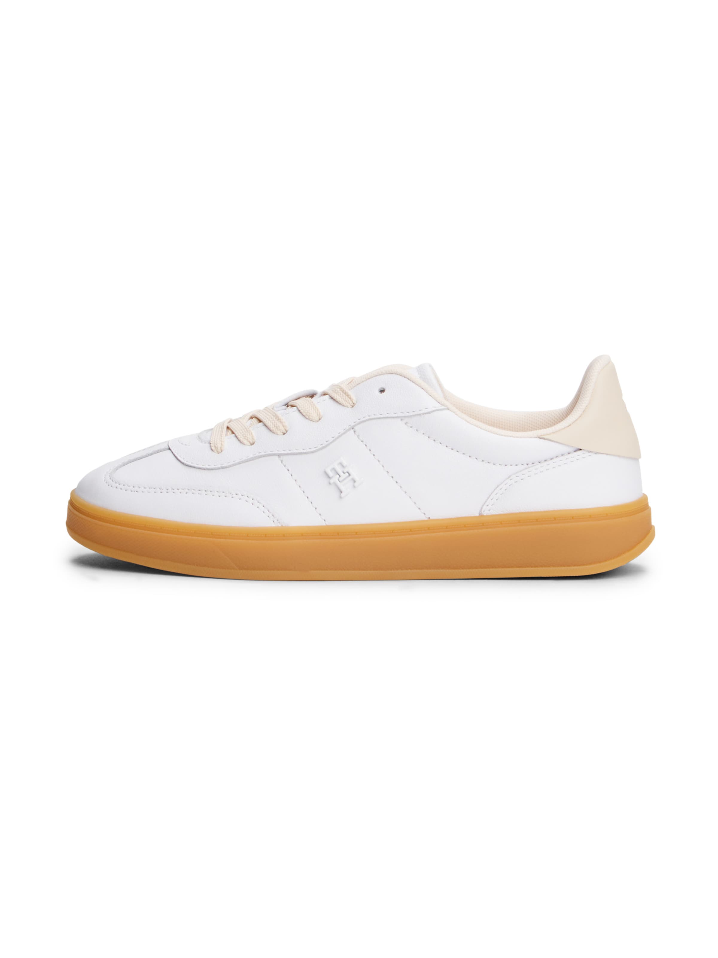 Sneaker low 'Premium Heritage' de la TOMMY HILFIGER pe alb: față