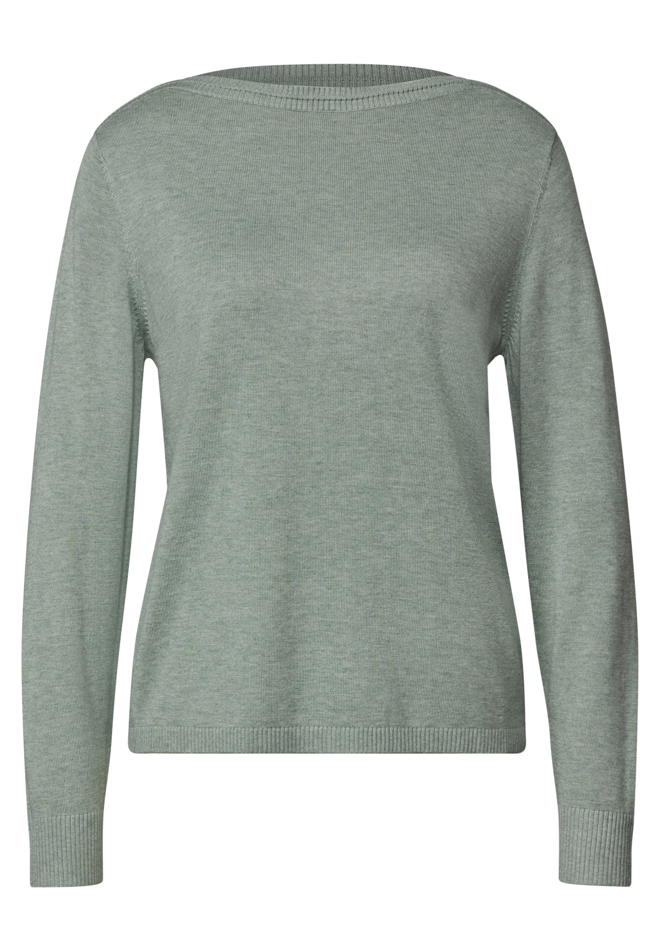 STREET ONE Pullover in Grün: Vorderseite