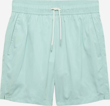 Shorts de bain Marks & Spencer en bleu : devant