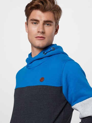 INDICODE JEANS Sweatshirt 'Olson' in Blue