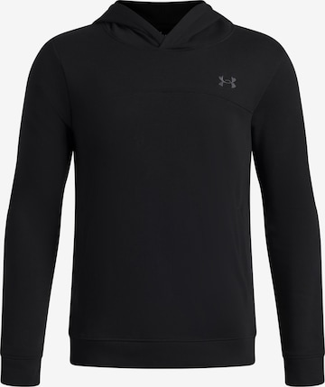 UNDER ARMOUR Sports sweatshirt 'Rival' in Black: front