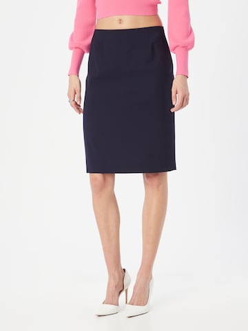 BOSS Black Skirt 'VILEAH' in Blue: front