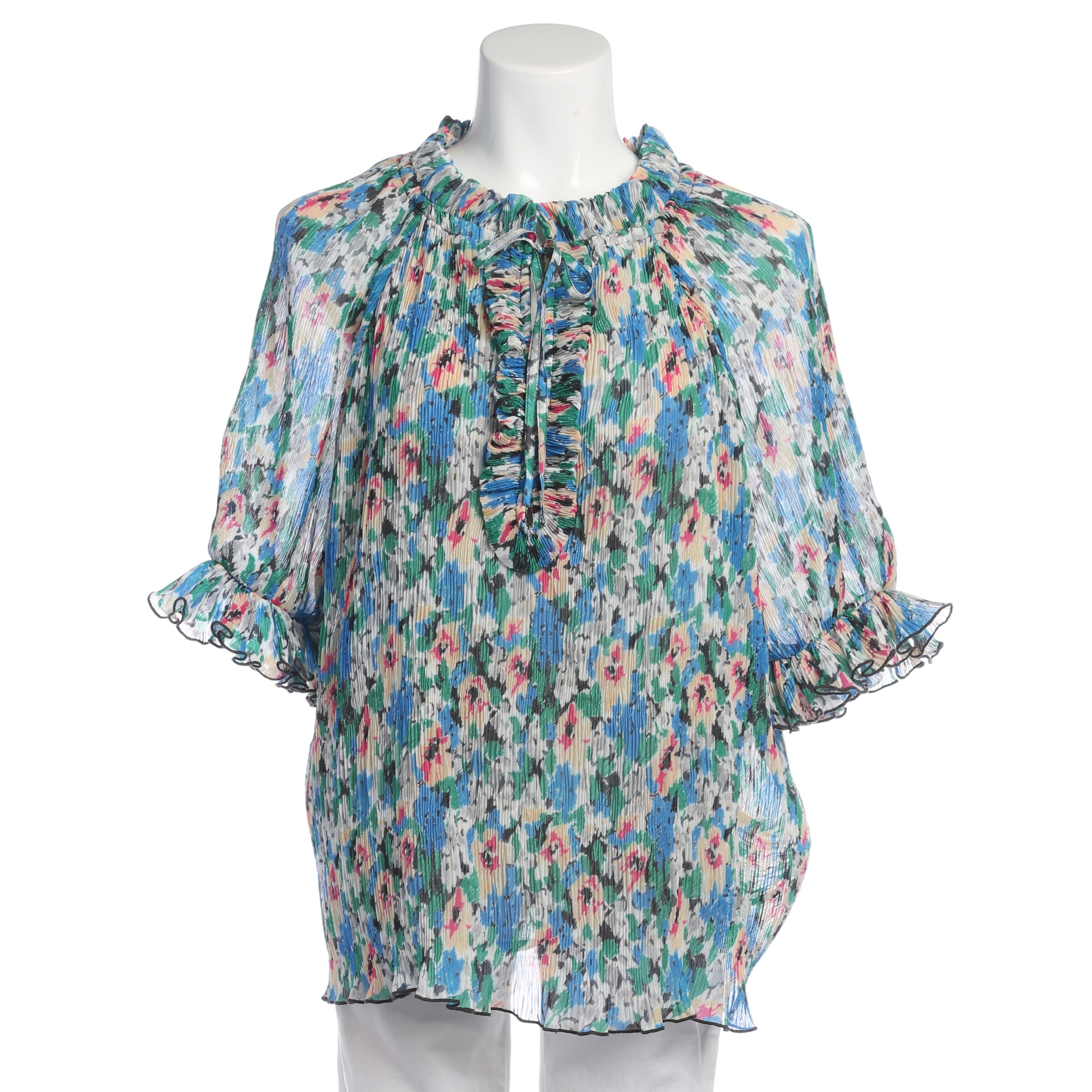 GANNI Bluse / Tunika S in Mischfarben: Vorderseite