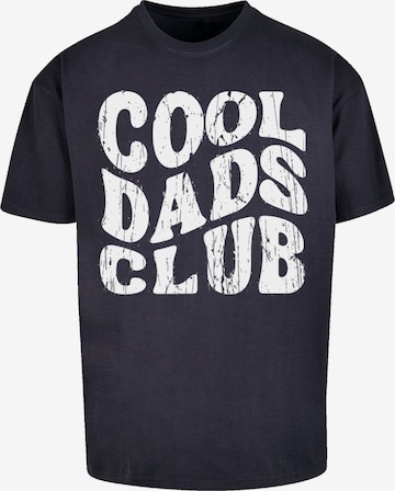T-Shirt 'Cool Dads Club Vintage Vatertag' F4NT4STIC en bleu : devant