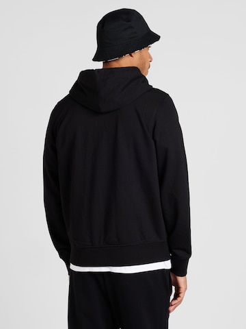DIESEL Zip-Up Hoodie 'GINN' in Black