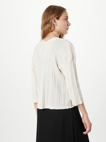 TAIFUN Knit Cardigan in Beige