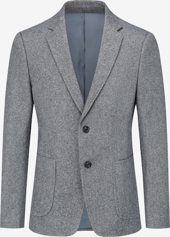 Youthup Slim Fit Sakko in Grau: Vorderseite