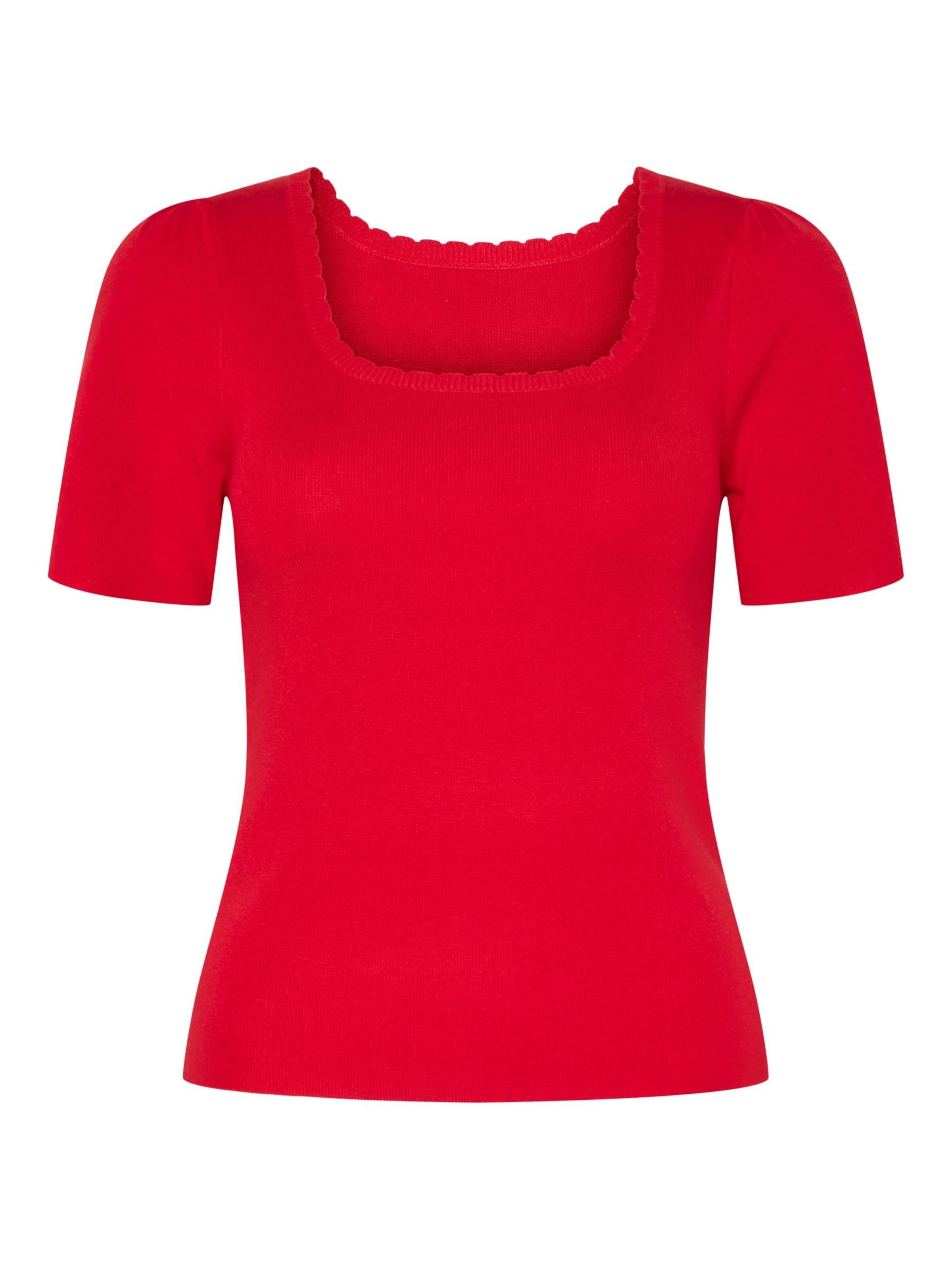 PIECES Sweater 'PCJuline' in Red: front