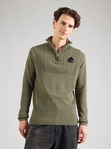 Only & Sons - Jersey 'ONSRHETT' en verde: frente