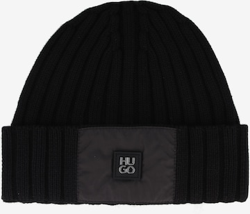 HUGO Red Beanie 'Xofor' in Black: front