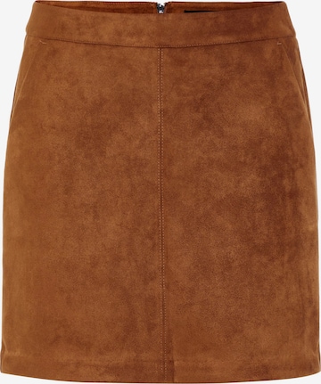 VERO MODA Rok 'Donna Dina' in Bruin: voorkant