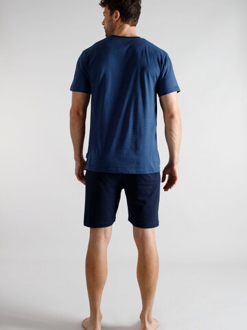 Pigiama corto di TOM TAILOR in blu