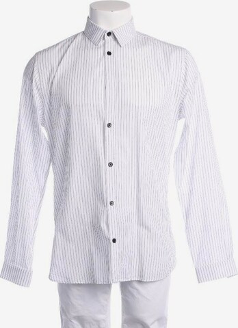 The Kooples Button Up Shirt in M in White: front
