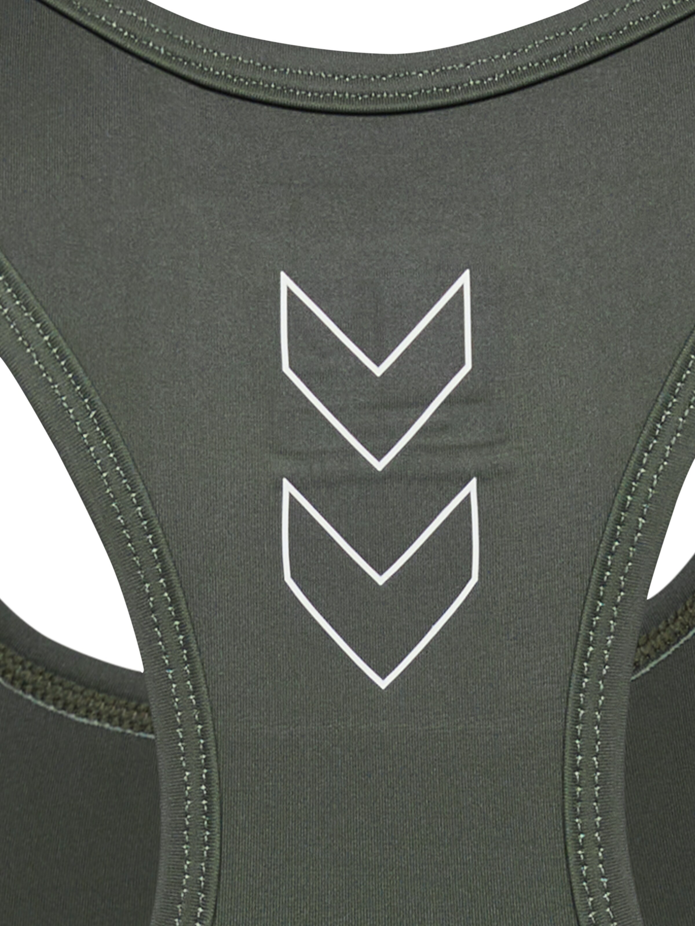 Hummel Bustier Sports-BH 'Te Fundamental' i grøn