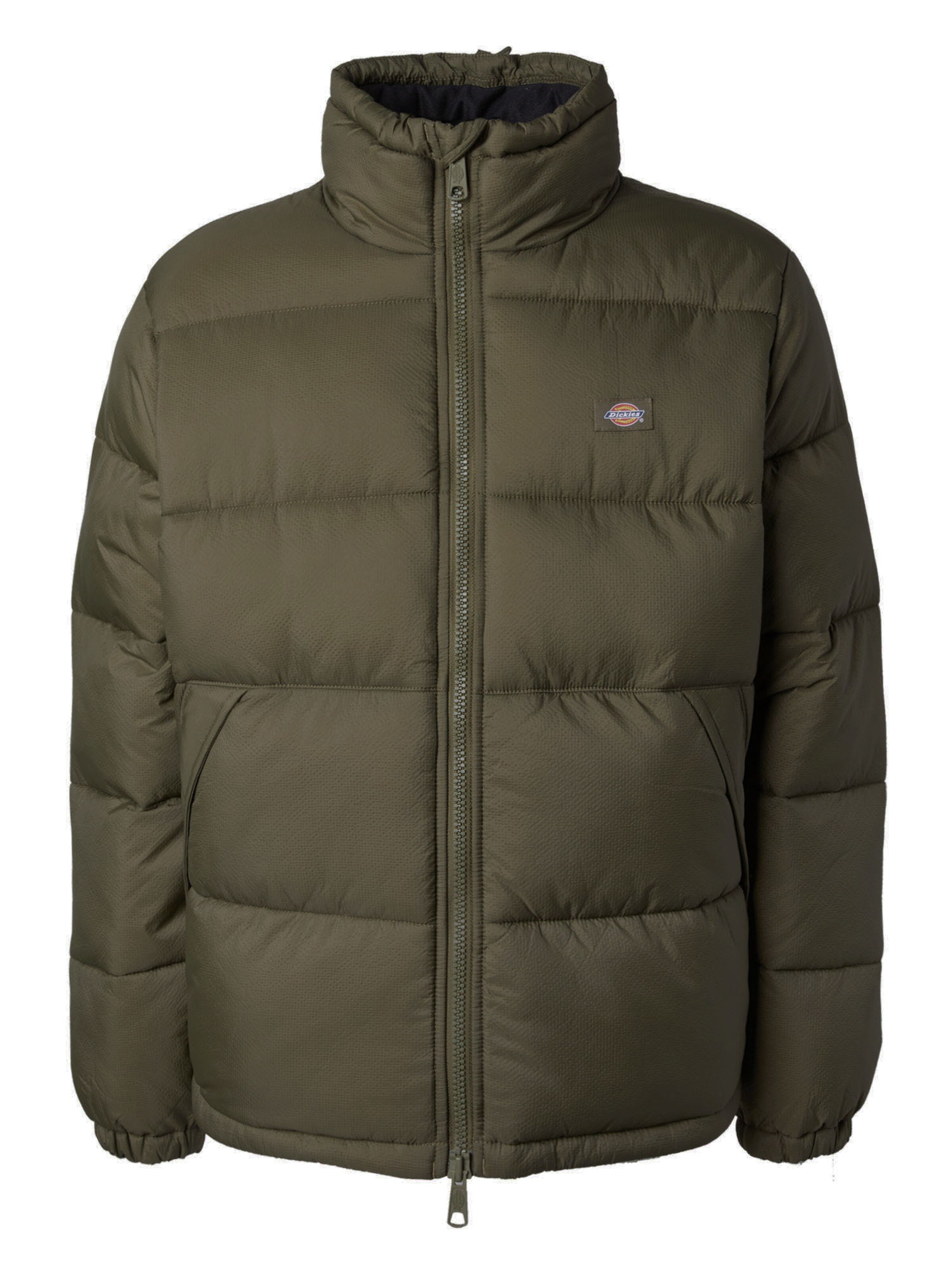 Giacca invernale 'Waldenburg' di DICKIES in verde: frontale