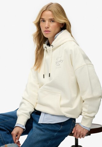 Felpa 'Luxe Casual' di Superdry & Co in beige