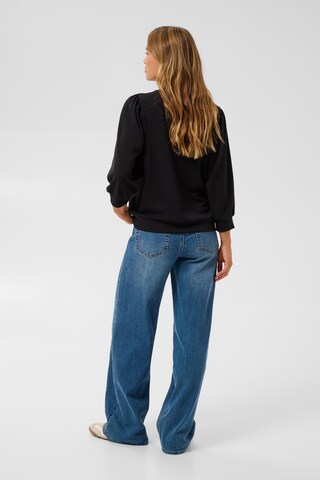 Kaffe - Sweatshirt 'Annie' em preto