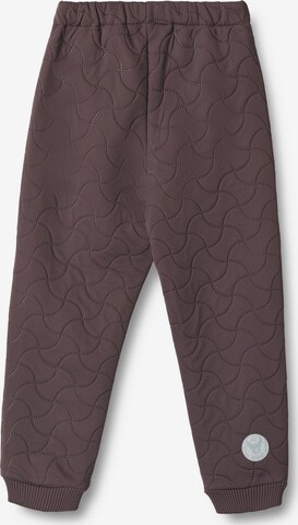 Wheat Tapered Athletic Pants 'Alex' in Purple