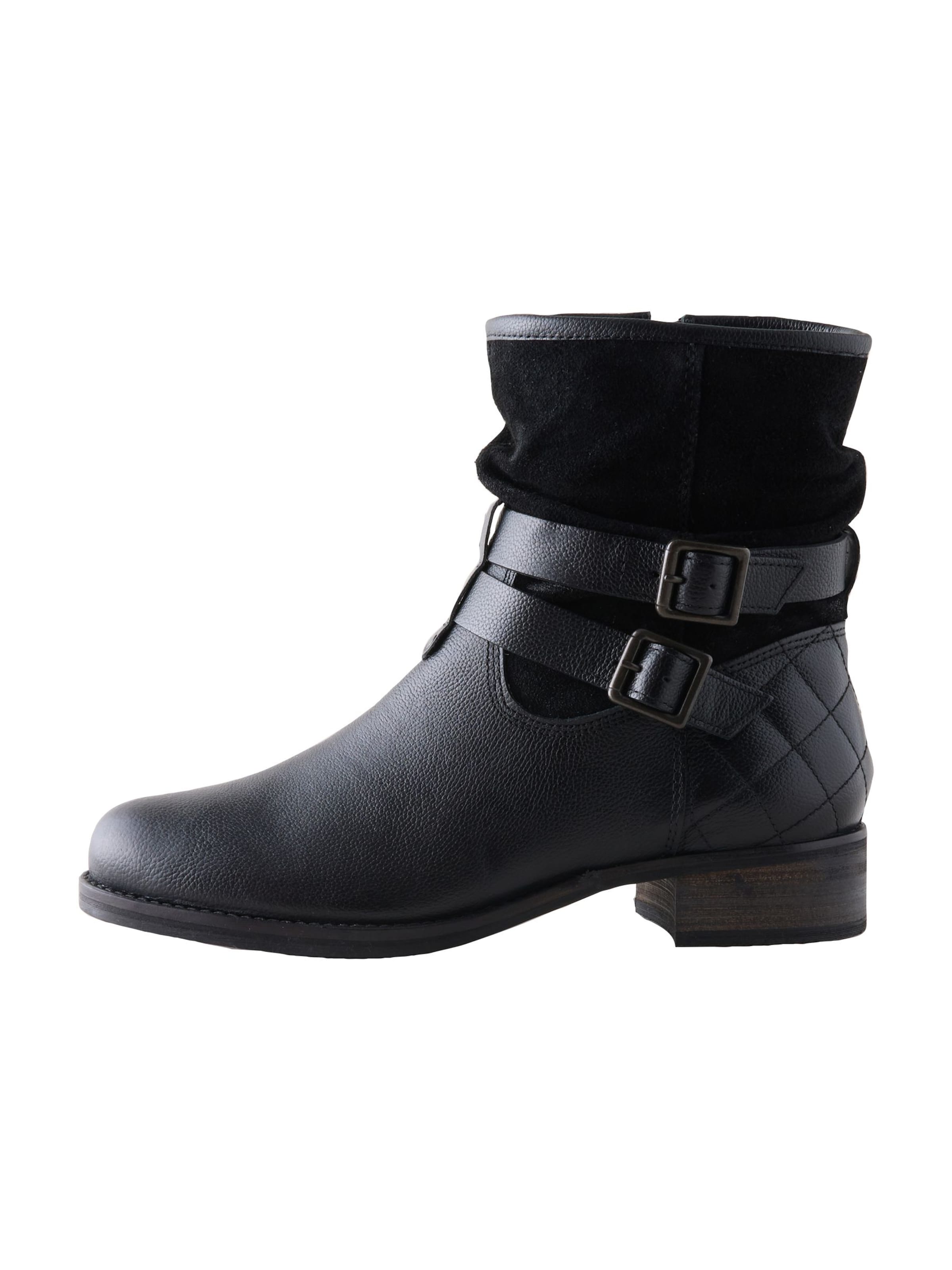 Next Boots in Black: front