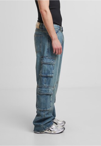 2Y Studios Loosefit Τζιν cargo 'Aidan' σε μπλε