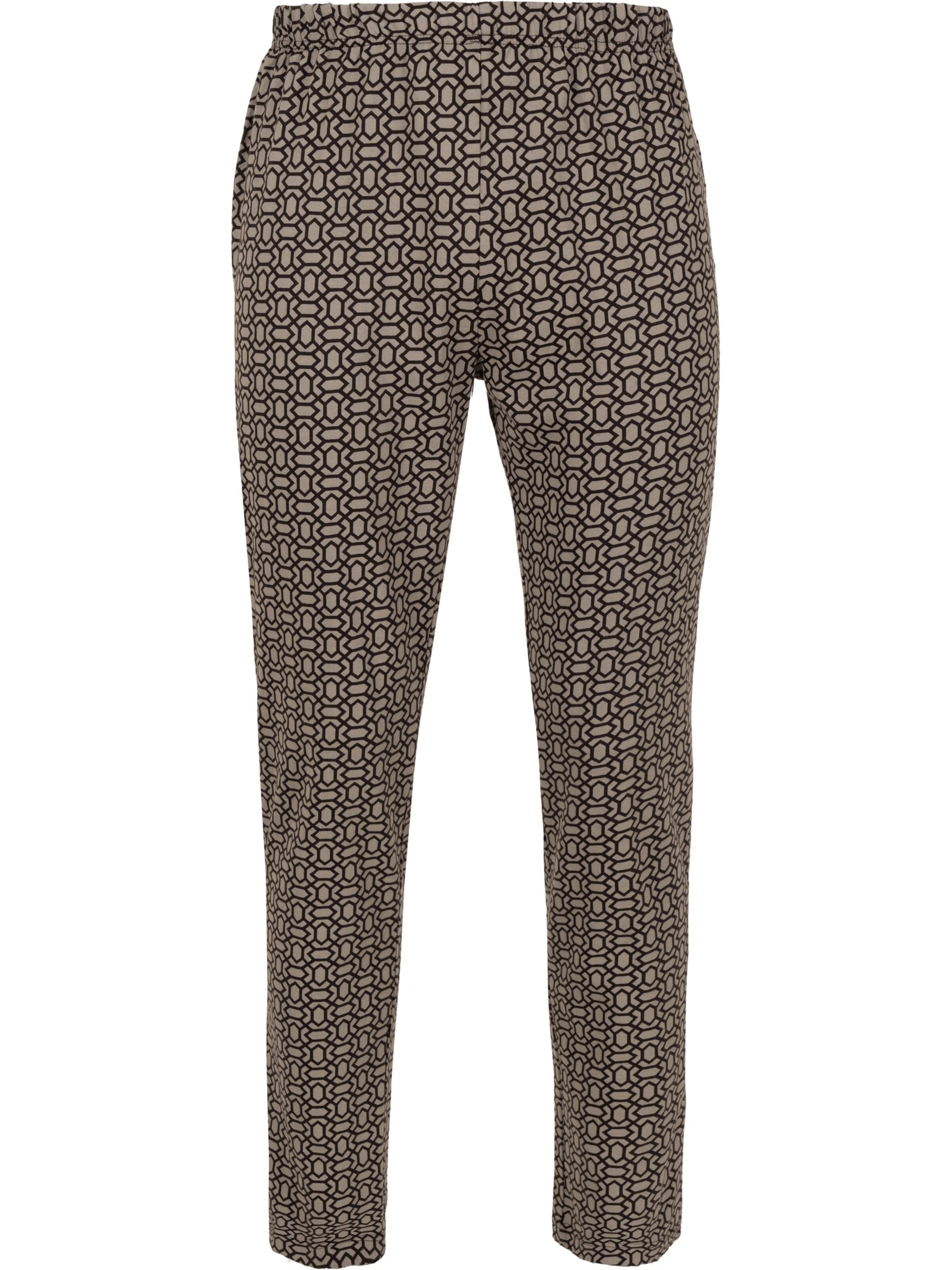 Pastunette Pyjama lang 'Urban Essence' in Beige