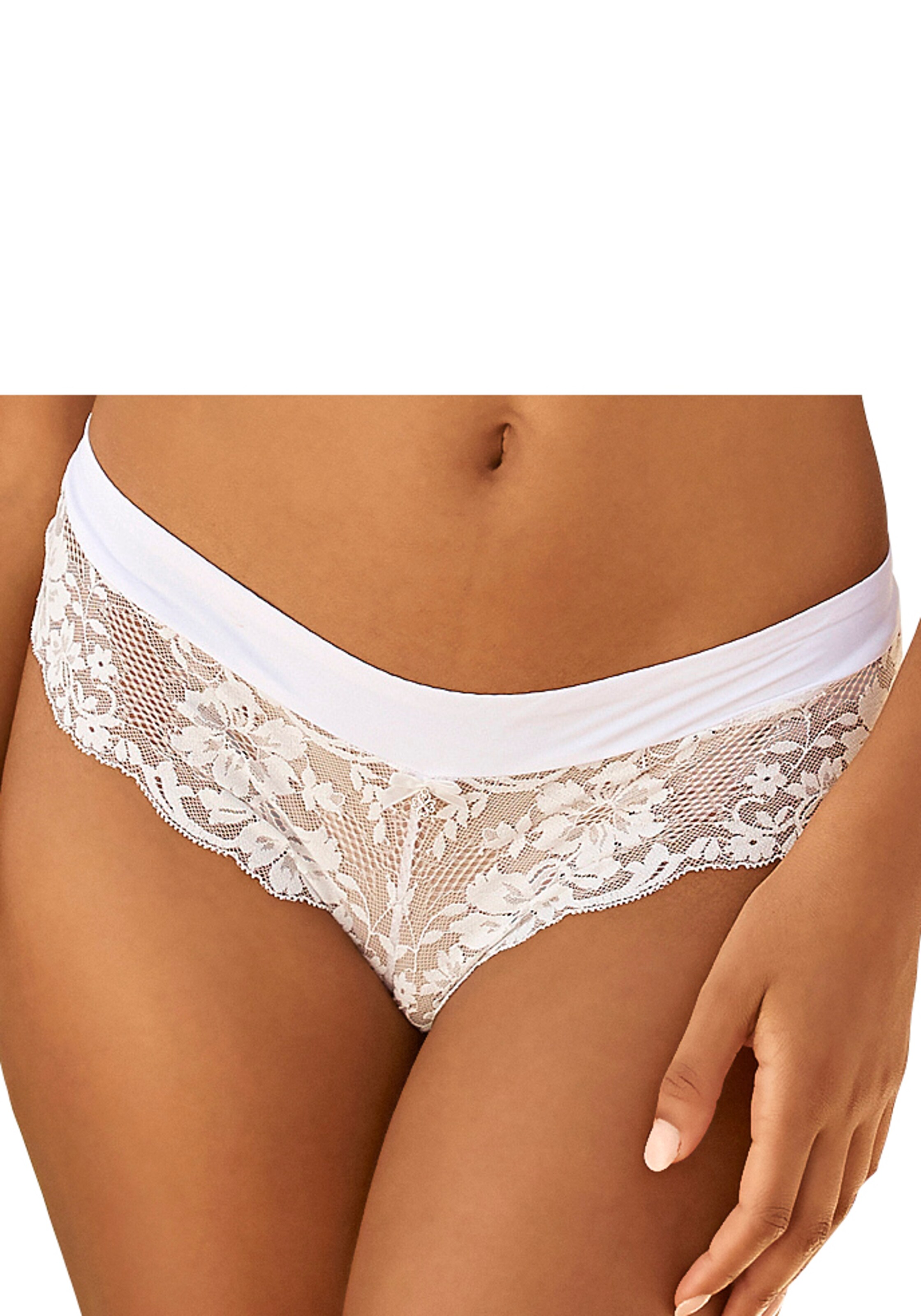 LASCANA String in Weiß: Vorderseite