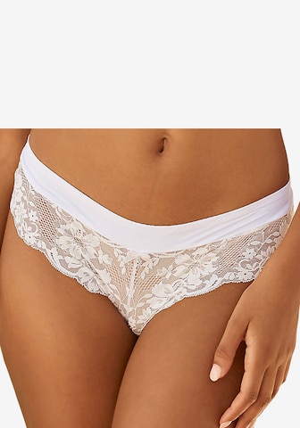 LASCANA Thong in White: front