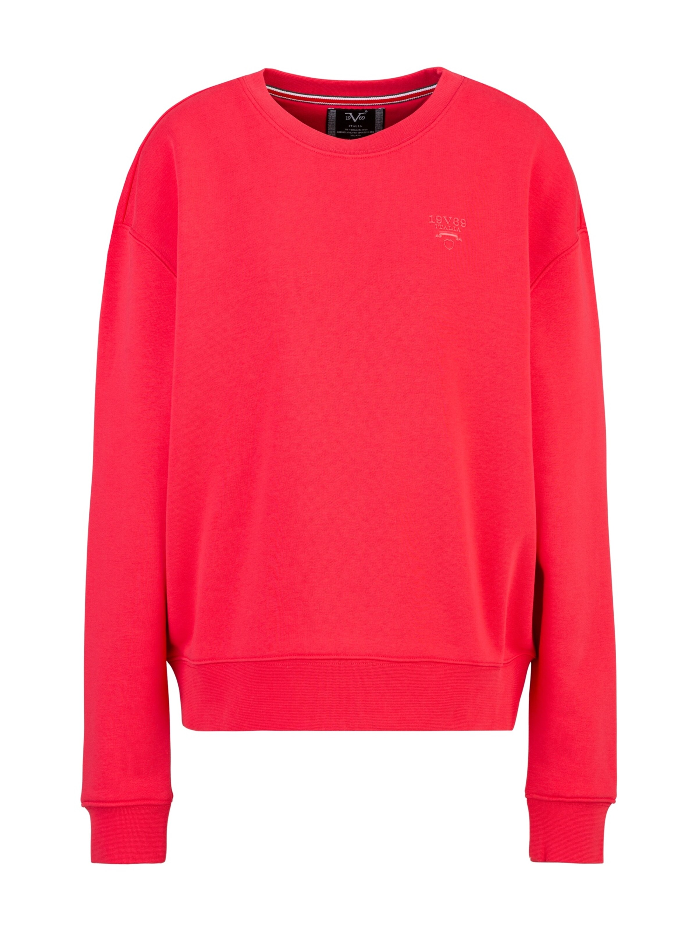 19V69 ITALIA Sweatshirt 'Sinja' in Red: front