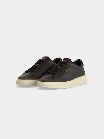 BOSS Sneaker 'Kieran' in Braun