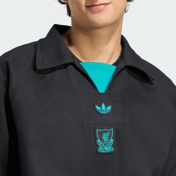 ADIDAS ORIGINALS Sweatshirt 'FC Liverpool Terrace Icons' in Black