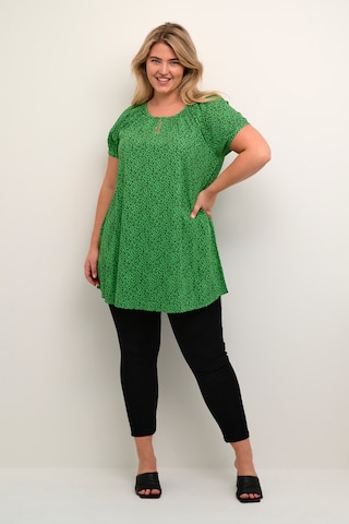 KAFFE CURVE Tunic 'Isma' in Green