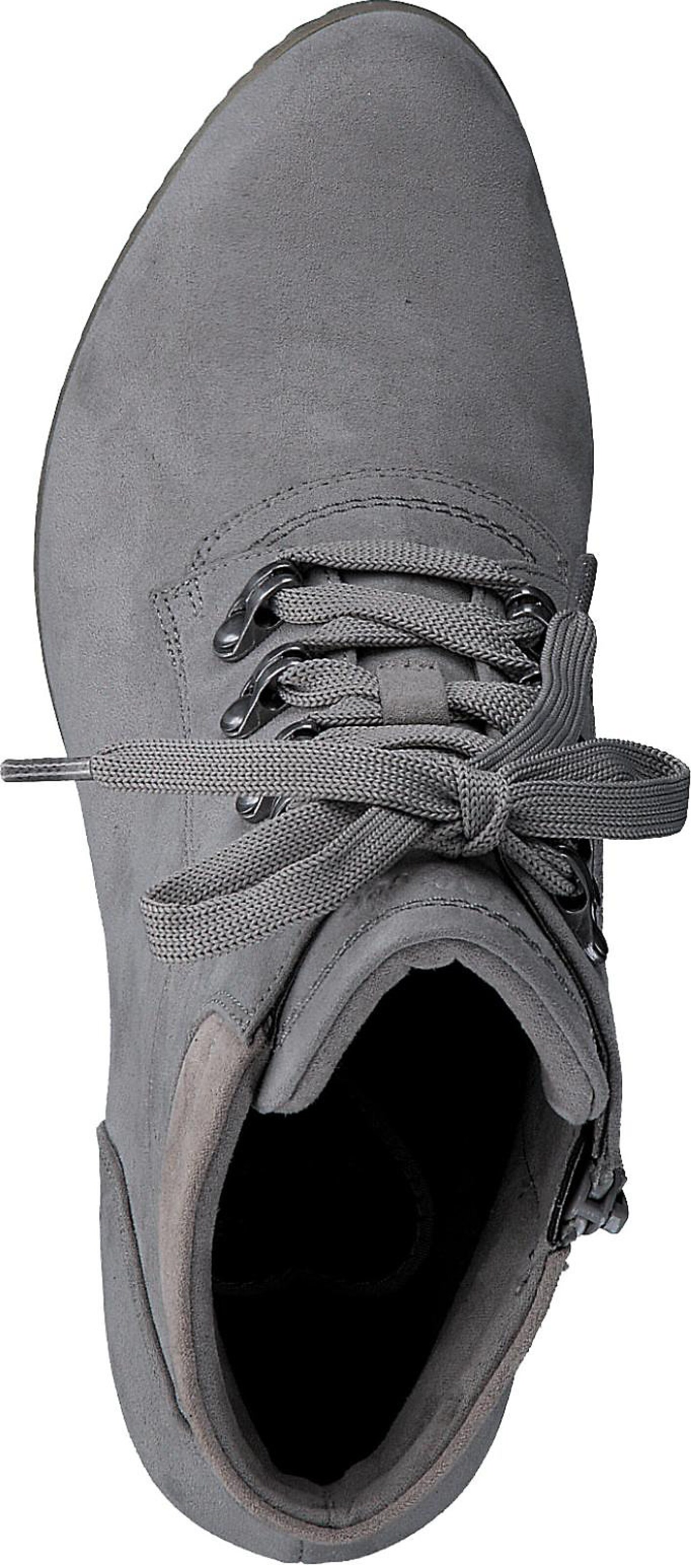 Bottines à lacets s.Oliver en gris