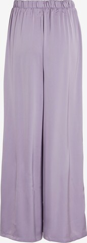 VILA - Pierna ancha Pantalón 'CLAIR' en lila