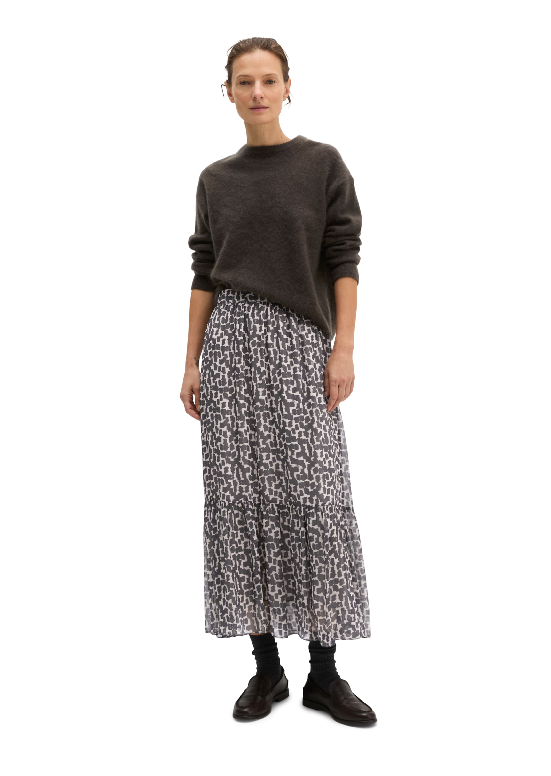 Marc O'Polo Skirt in Grey: front