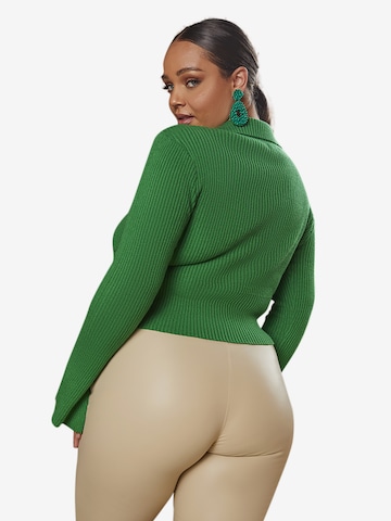 Chi Chi London Sweater in Green