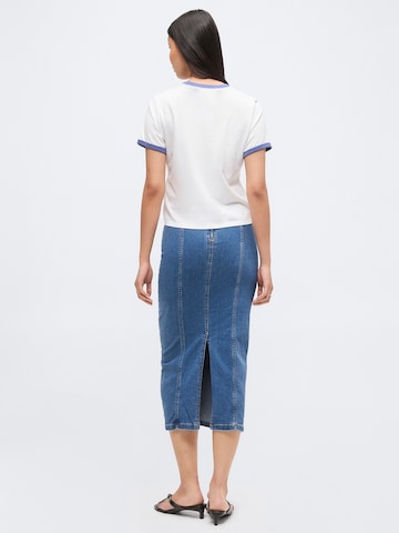 Abercrombie & Fitch - Camisa 'COASTAL BEATNIK SKIMMING BOAT' em branco