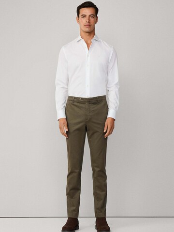 Coupe regular Chemise 'Magic' Hackett London en blanc