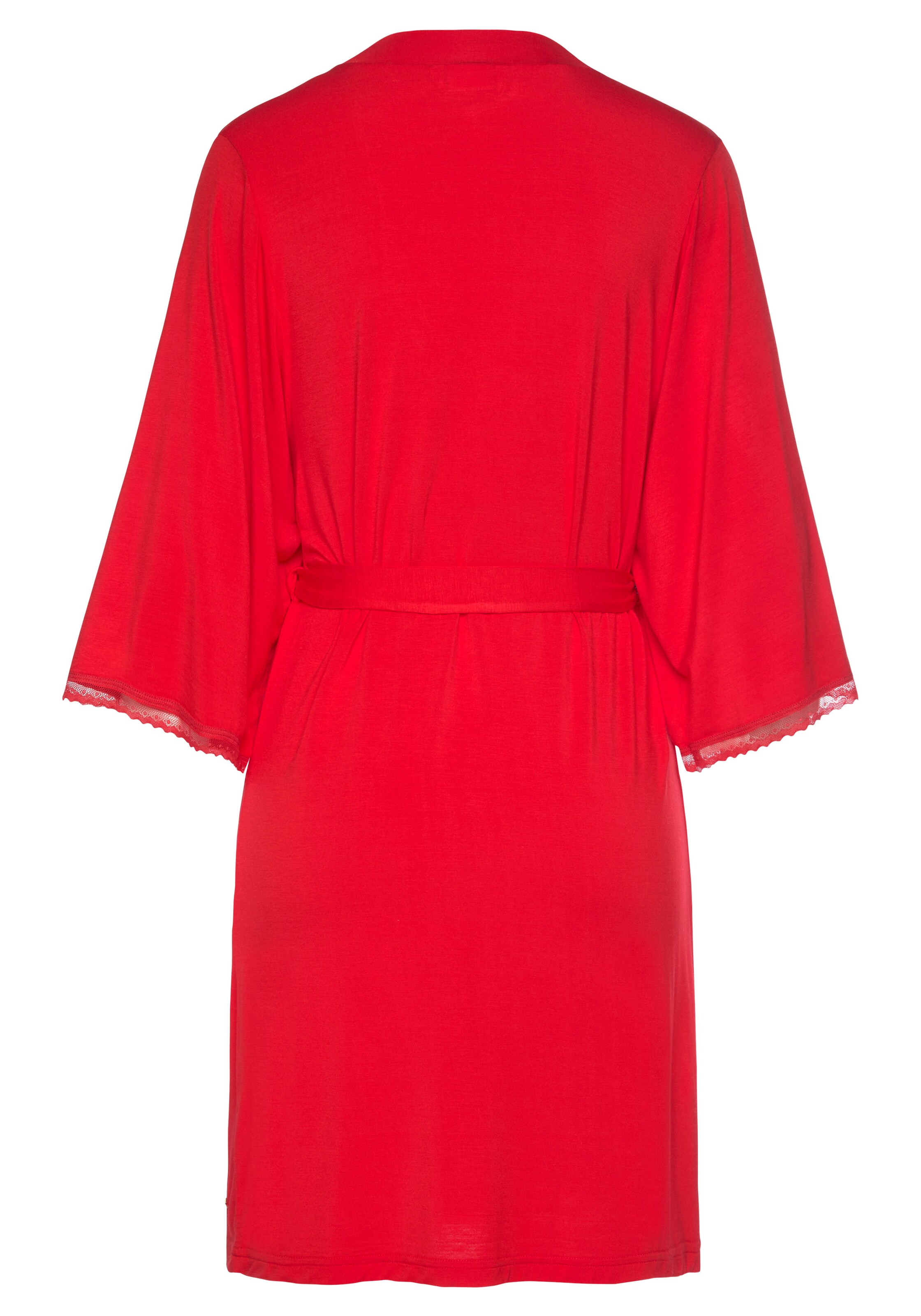 LASCANA Dressing Gown in Red