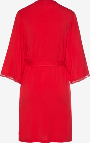 LASCANA Dressing Gown in Red