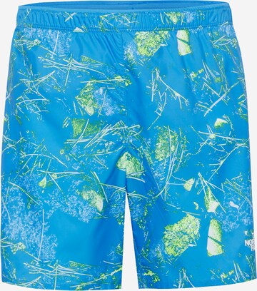 THE NORTH FACE Sportshorts in Blau: predná strana